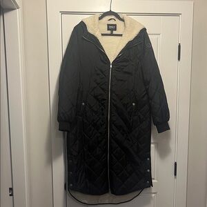 ONLY Women's Black Quilted Coat